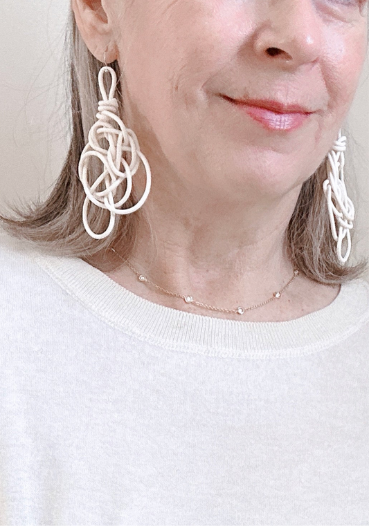 Chaos Cord Earrings