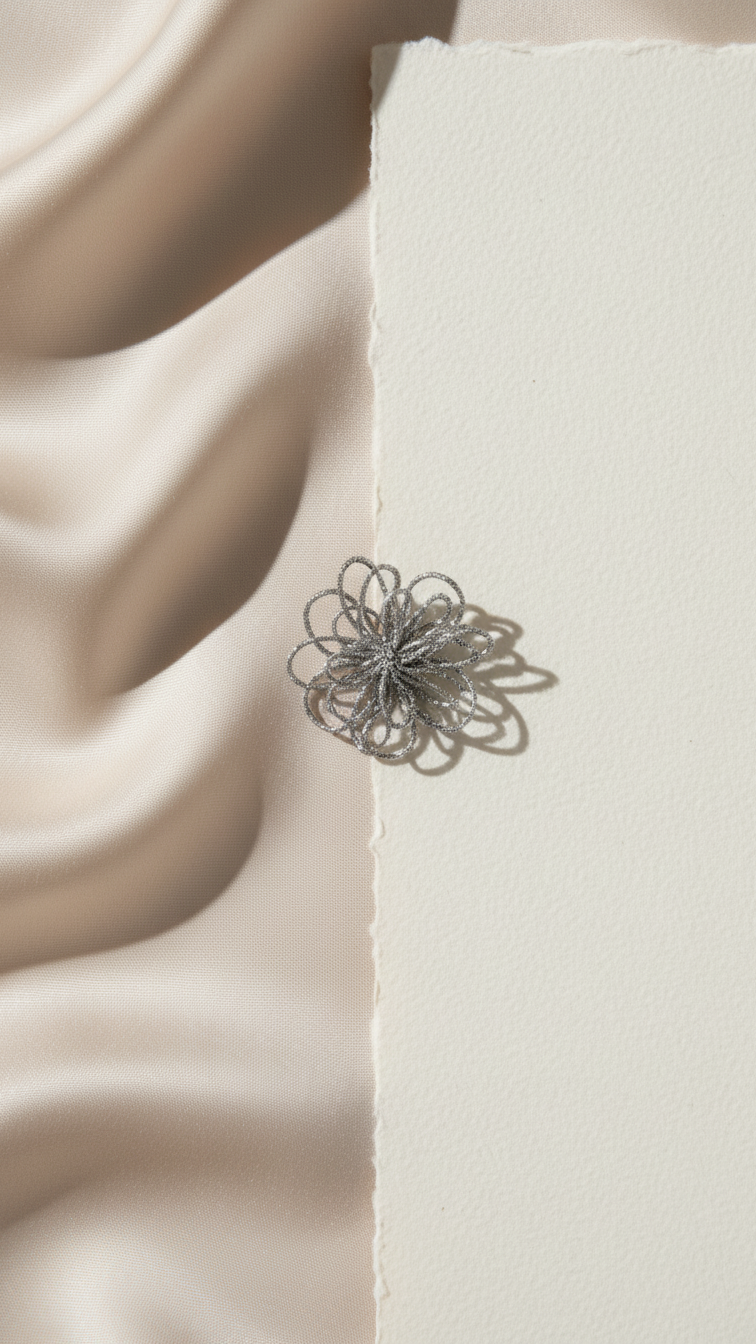 Large Sparkle Flower Earrings