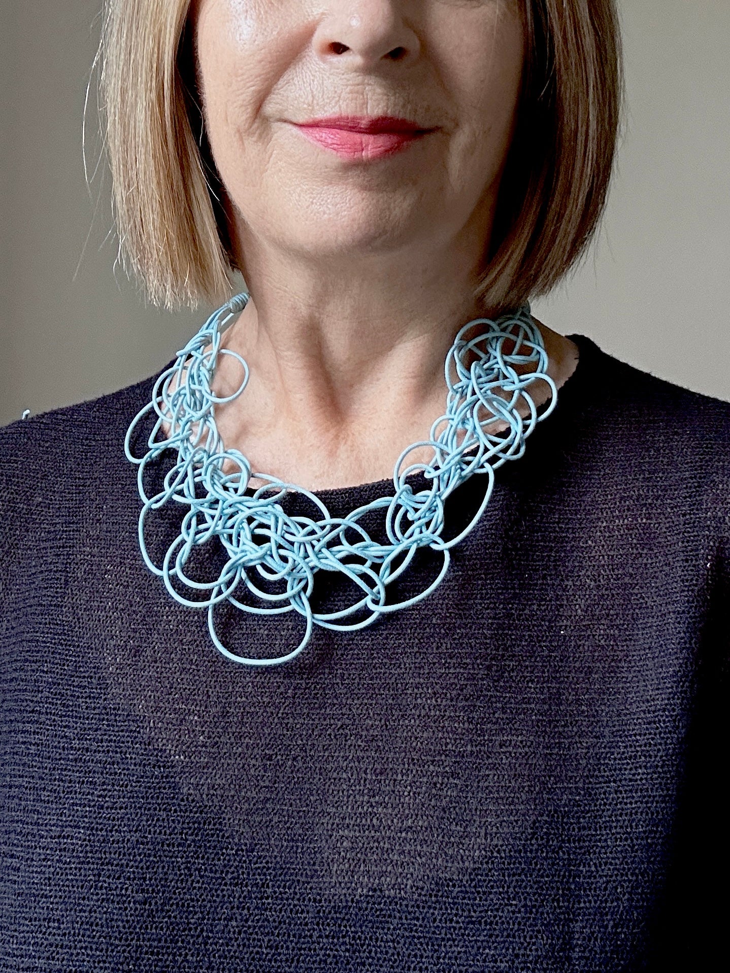 Chaos Necklace -Blue