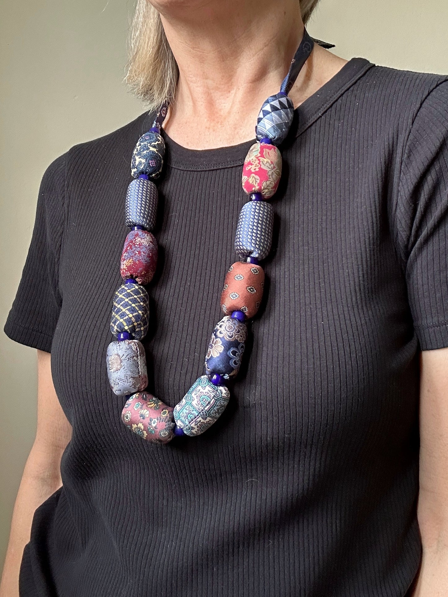 BAUBLE BEAD silk - navy