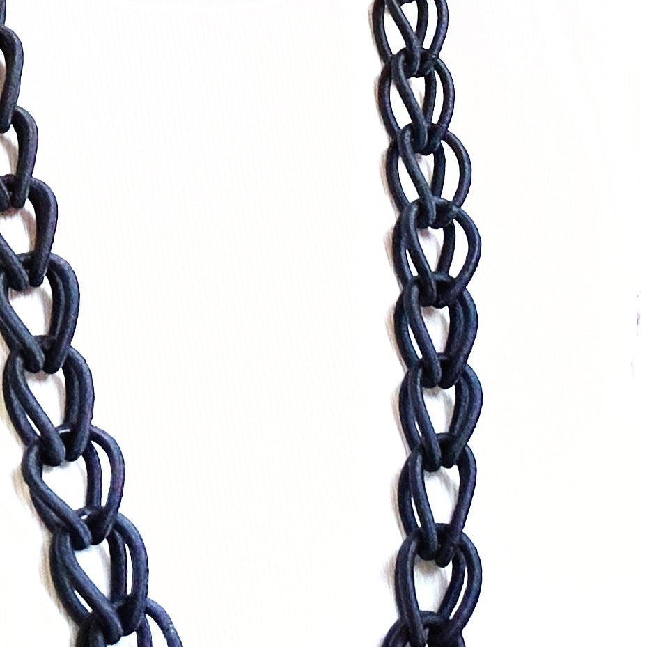 ELASTIC CHAIN LONG black