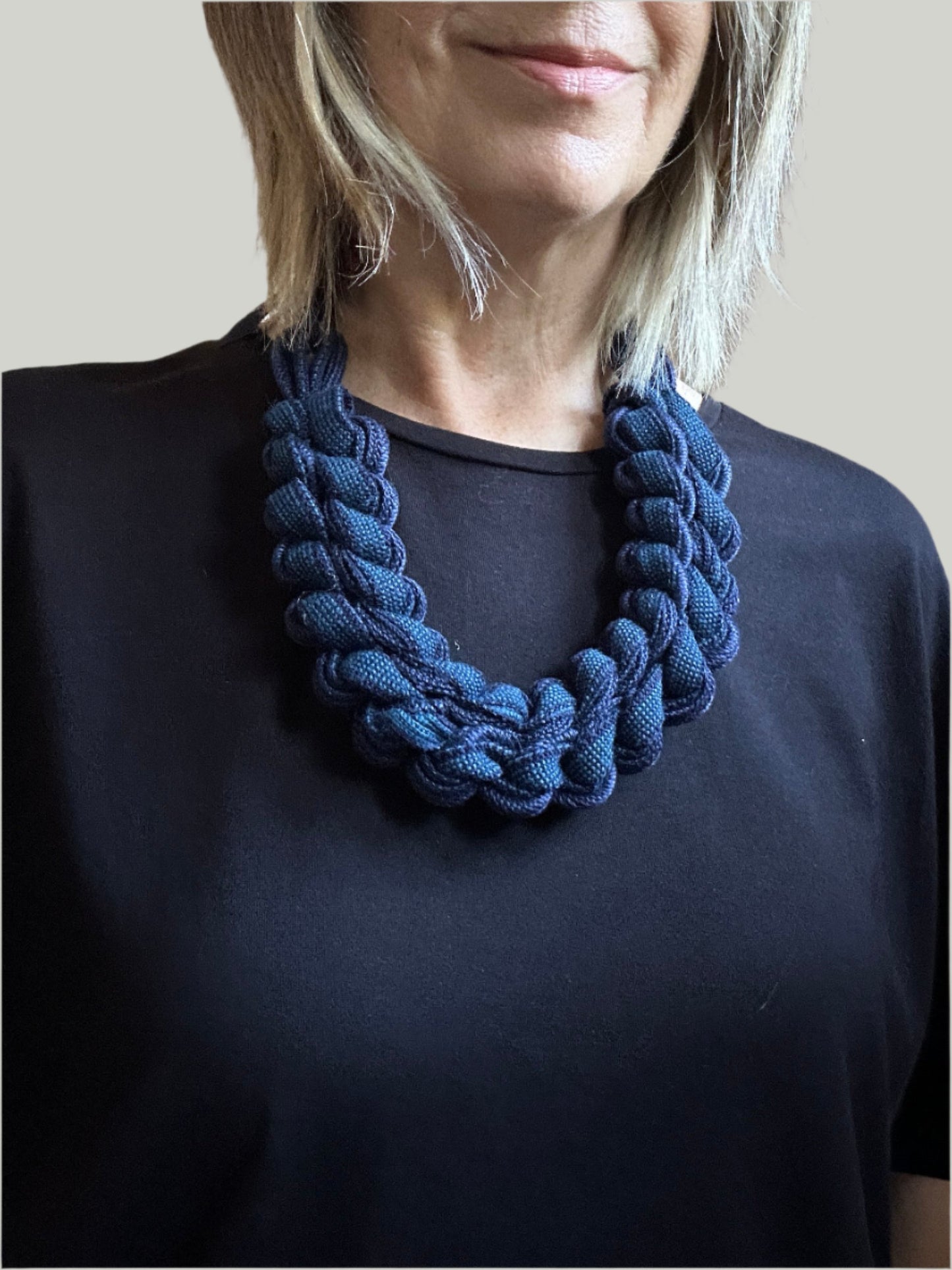 WOOL Braid Blue